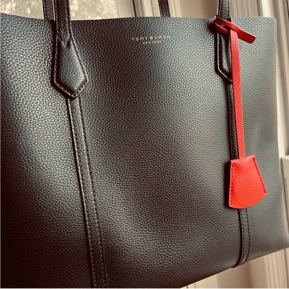 Tory Burch Perry Triple Compartment Leather Satchel - Picture 9 of 15